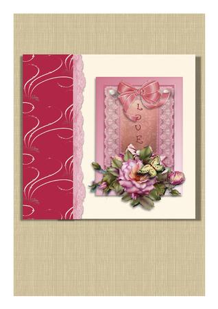 Jewel Swirl Backing by Frances Dent