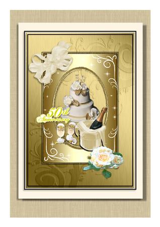 Roses and Metallic Lace Matching Backing Paper by Frances Dent