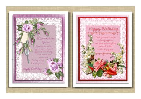 Lace Frames - Elegant 2 by Frances Dent