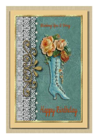 Blank Card Topper - Style 19 - 1 by Frances Dent