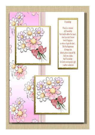 Daisy Splash 6 Background Paper by Frances Dent