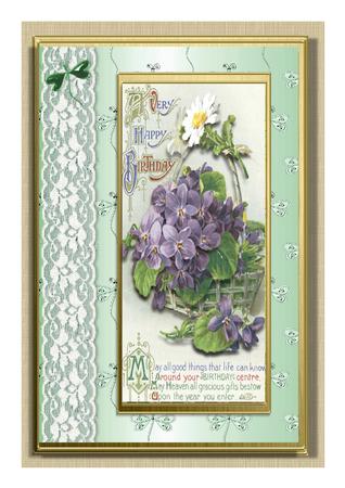 Dragonflies 'n Lace Background/card Front in Green by Frances Dent