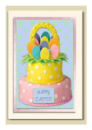 Easter Egg Cake by Frances Dent