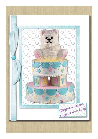 Teddy Baby Cake by Frances Dent