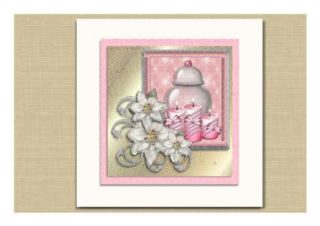 Pink Christmas 3 by Frances Dent