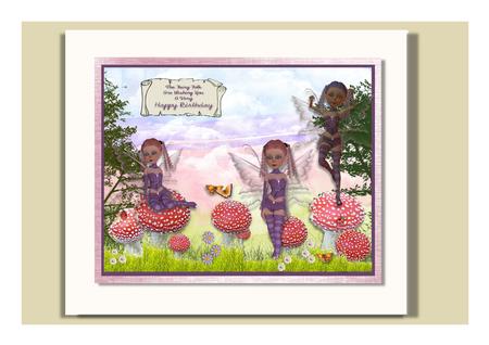 Fairies 1 by Frances Dent