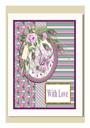 Fancy Flutterby Butterfly Backing Papers by Frances Dent