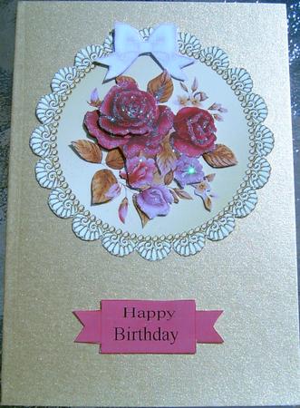 10 Round Metallic Lace Doilies Digital Embellishments by Frances Dent