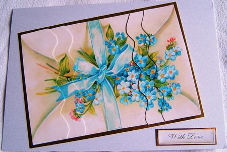 Letter Wrapped in Ribbon by Frances Dent