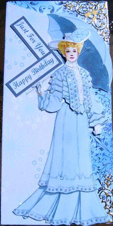 Dolly in Blue by Frances Dent