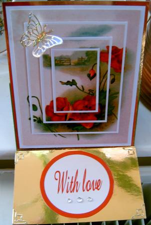 Thankyou Poppy Pyramid Sheet by Frances Dent