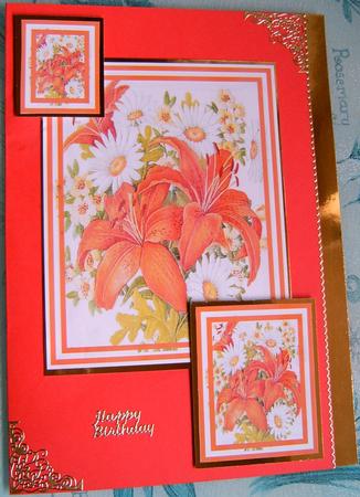 Floral Toppers by Frances Dent