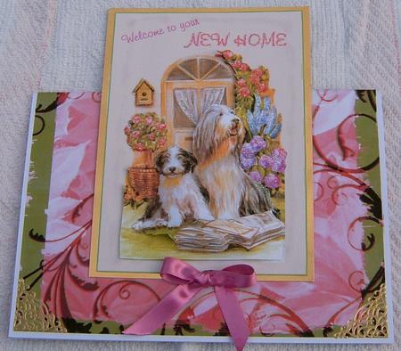 Welcome to Your New Home - Card Front/topper by Frances Dent
