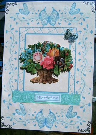 Basket of Flowers by Frances Dent