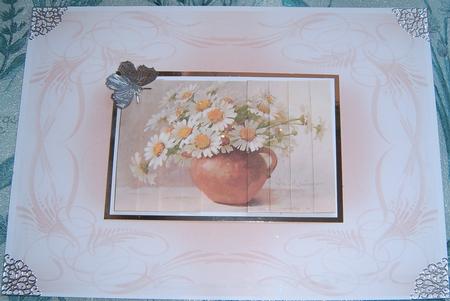 Daisies Side Stacker by Frances Dent