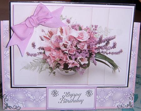 Beautiful Flower Display Side Stacker by Frances Dent