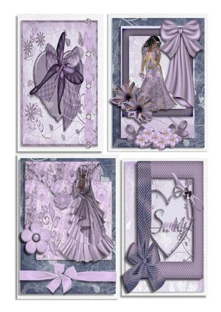Elegance in Lilac Kit by Frances Dent