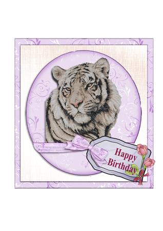 Bumper Value Pack of Pretty Rose Plain Greetings Tags by Frances Dent