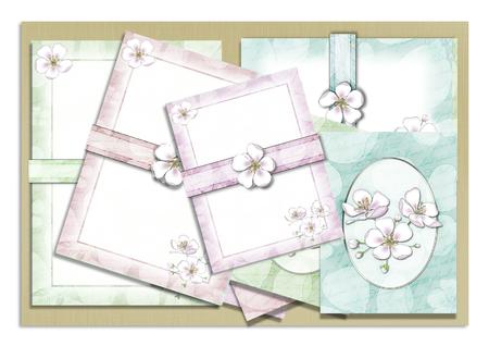 Apple Blossom Stationery Set by Frances Dent
