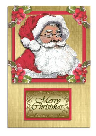 Jolly Ol Santa Digital Stamp by Frances Dent