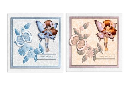 Fairy Wishes Card Toppers by Frances Dent