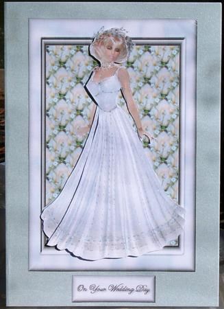 For the Bride to Be - 3D Topper by Frances Dent