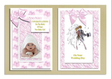 Baby Girl Paper Kit by Frances Dent