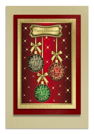 Christmas Baubles Multipyramid by Frances Dent
