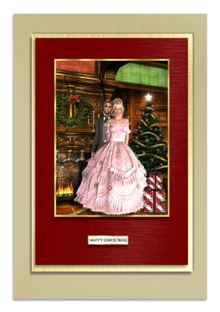 A Vintage Christmas Decoupage by Frances Dent