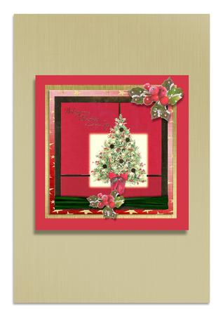 Elegant Christmas Greetings Matching Backing Paper by Frances Dent