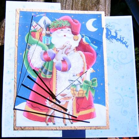Santa's Here! Twisted by Frances Dent