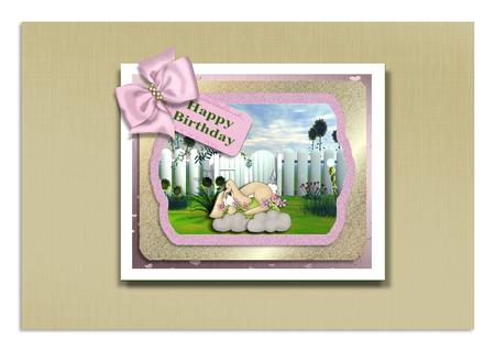 Rabbit All Snug in the Sun by Frances Dent