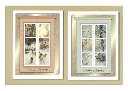 Christmas Scenes by Frances Dent