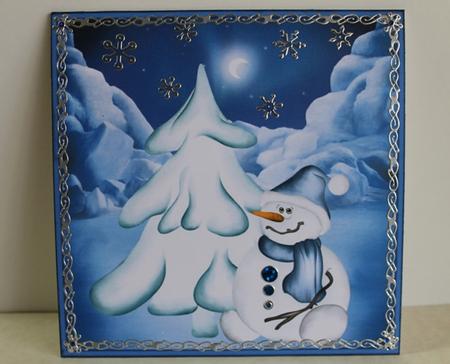 Winter Fun "thank You for My Lovely Gift" Toppers 2 Featured Gallery Photo