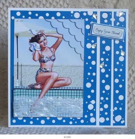 Hello Boys Stacker Card by Gail Pennycuick