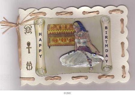Ancient Eyptian Scroll by Gail Pennycuick