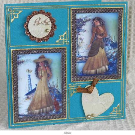 Pretty Posers 2 Toppers by Gail Pennycuick
