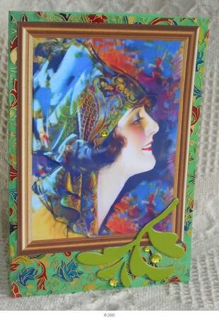 Deco Head Topper by Gail Pennycuick
