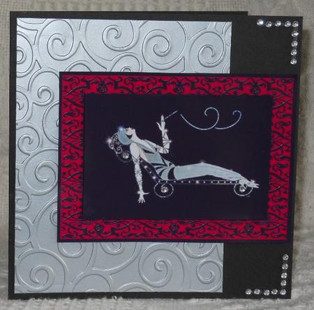 A4 Cassandra Art-deco by Gail Pennycuick