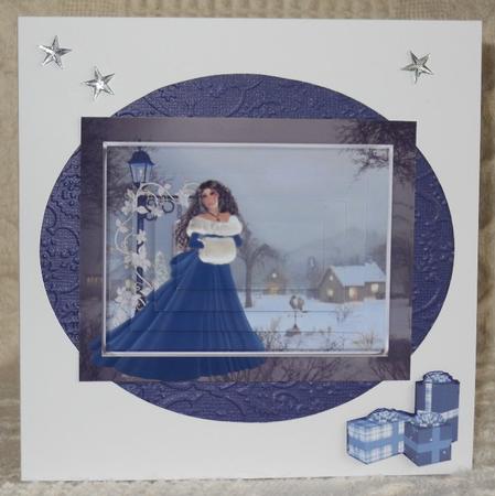 Blue Winter Lady Kit by Gail Pennycuick