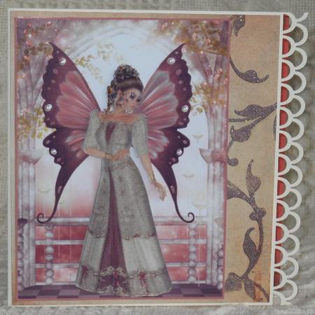 Fairy in Pink and Green Toppers by Gail Pennycuick