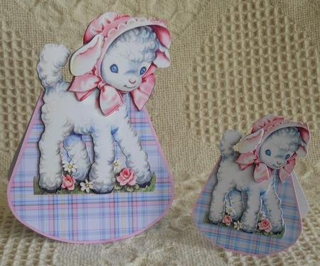 Mary's Lamb Wobble Card by Gail Pennycuick