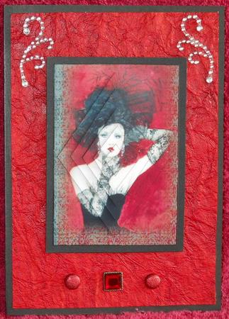Beautiful Lady Pyrimage by Gail Pennycuick