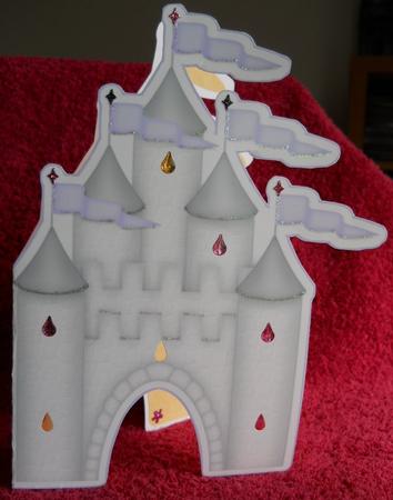 Lilac Fairytale Castle by Gail Pennycuick