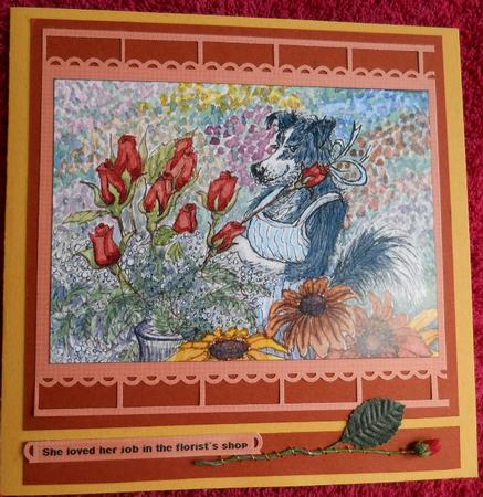She Loved Her Job in the Florist's Shop! by Gail Pennycuick