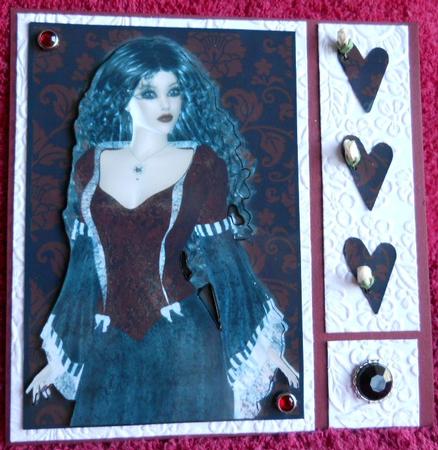 4 Gorgeous Gothic Ladies Toppers by Gail Pennycuick