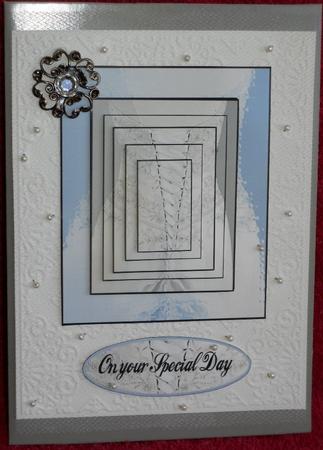 On Your Special Day Miniature Series Mauve by Gail Pennycuick
