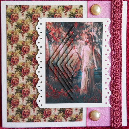 Amber Fairy 2 Pyrimage by Gail Pennycuick