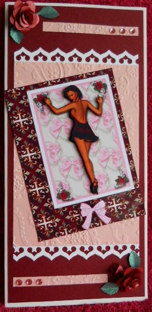 Roxie 4 Be Mine Decoupage by Gail Pennycuick