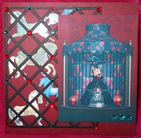 Amusement on Stage A4 by Gail Pennycuick
